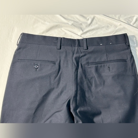 Express Men's Black Suit 40L - Jacket & Pants Included - Pants 34x32 - Picture 3 of 7